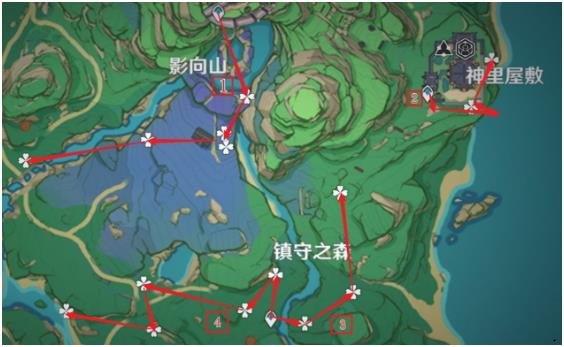 原神神里綾華全材料獲取推薦及線(xiàn)路規(guī)劃